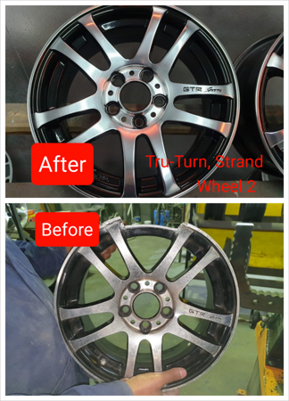 Wheel repair in Cape Town, Welding, Tru-Turn